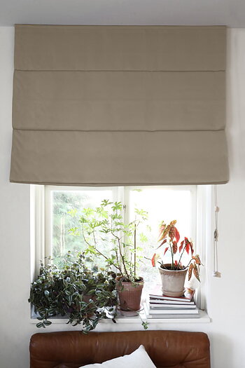 Hissgardin Hotell mörkläggande Sandnatur 220 cm hög