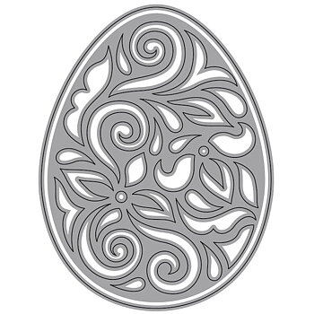 Elizabeth - Elegant Easter egg Large 