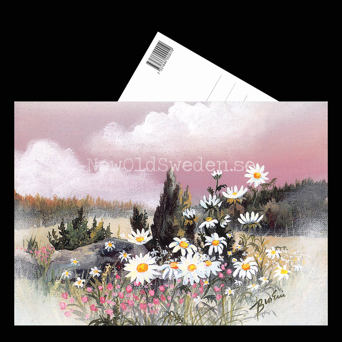 ÄNGBLOMMOR - Bror-Eric Bergqvist Bästa 11 av 23 - Vykort A5 - 3
