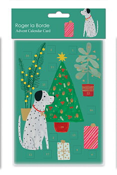 Chou Chou Chien Advent Calendar Greeting Card