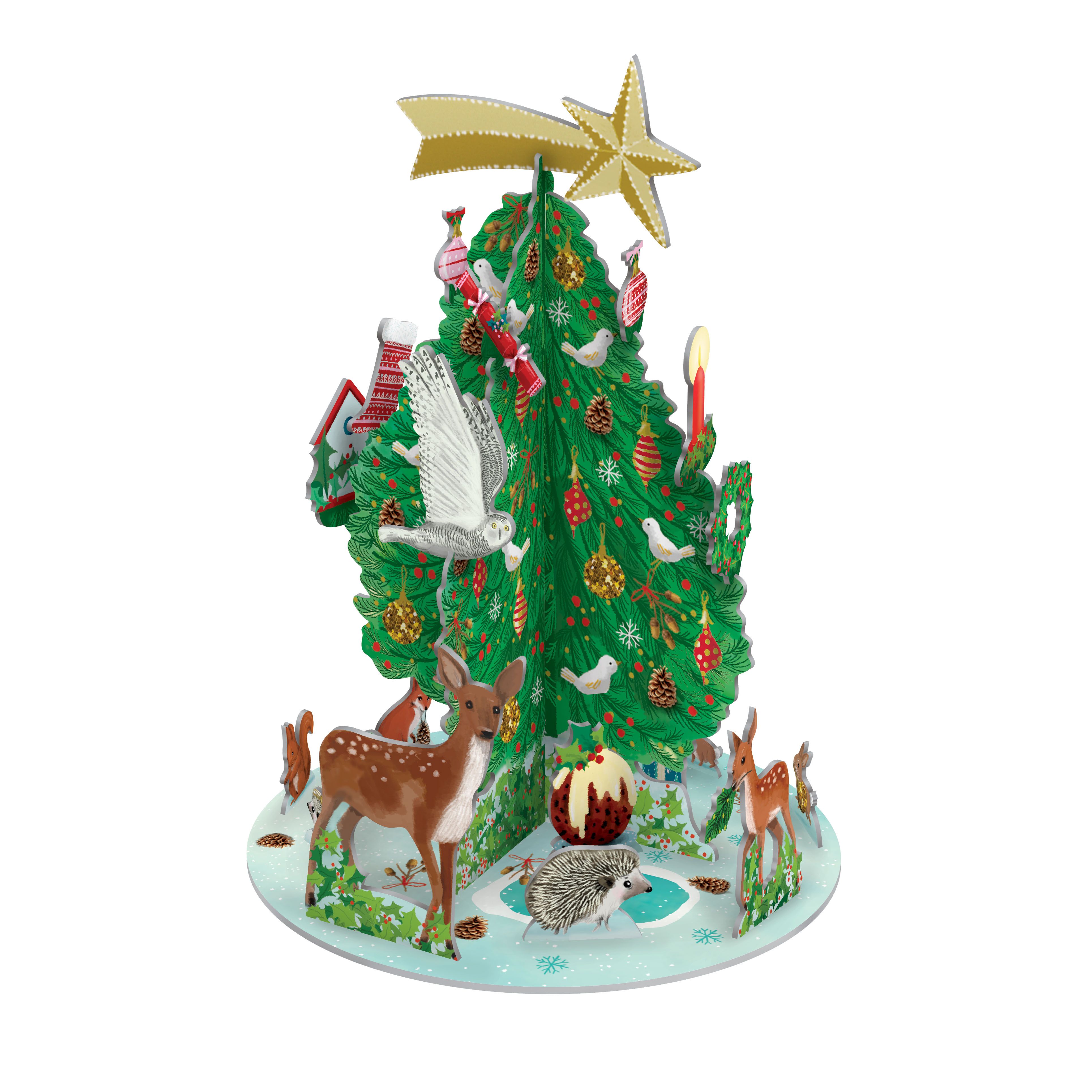 Heart of the Forest AC Large Pop & Slot 3D Advent Calendar - 2