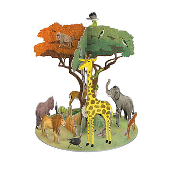 Wild Savannah Pop & Slot Activity Set