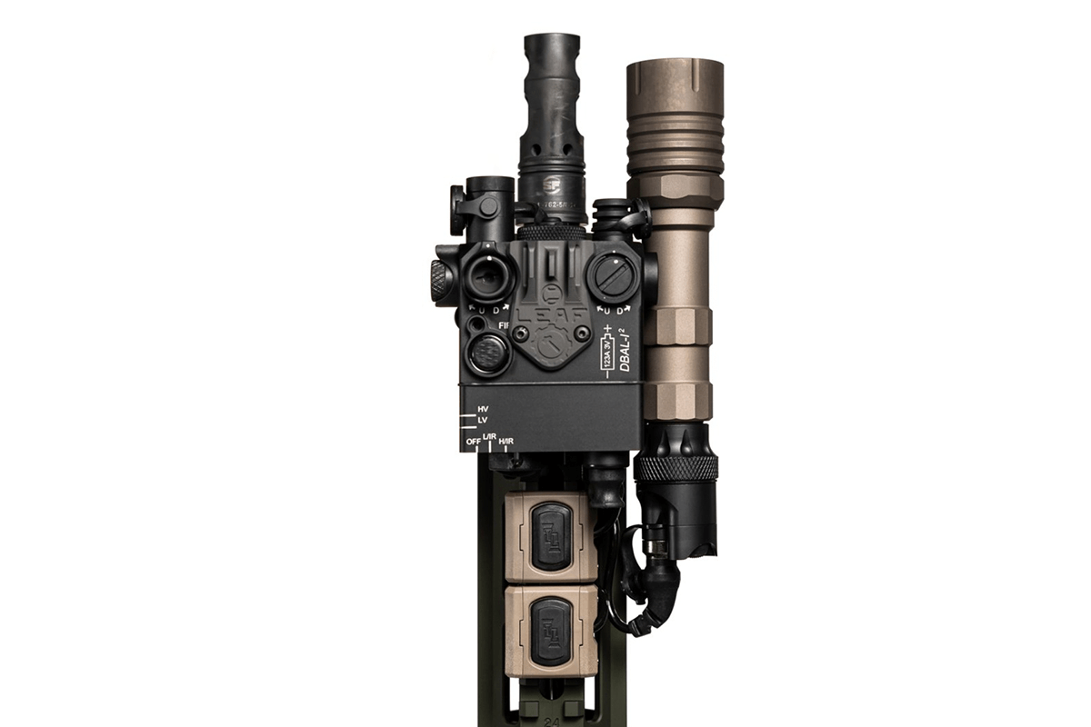 Modlite ModButton Lite – Crane-Type Laser 4.5" Black - 3