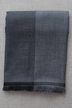 Sjalpläd Classic XL Check Svartgrå
