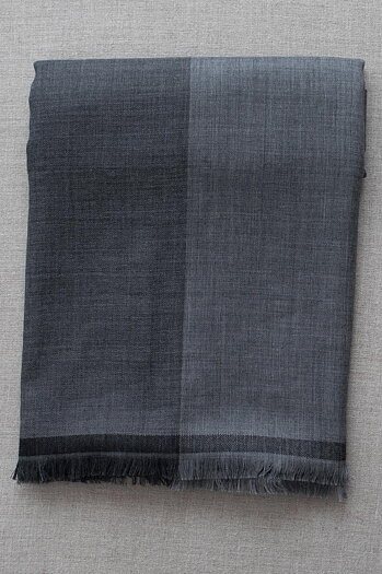 Sjalpläd Classic XL Check Svartgrå
