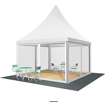  Topptält 5 x 5 meter
