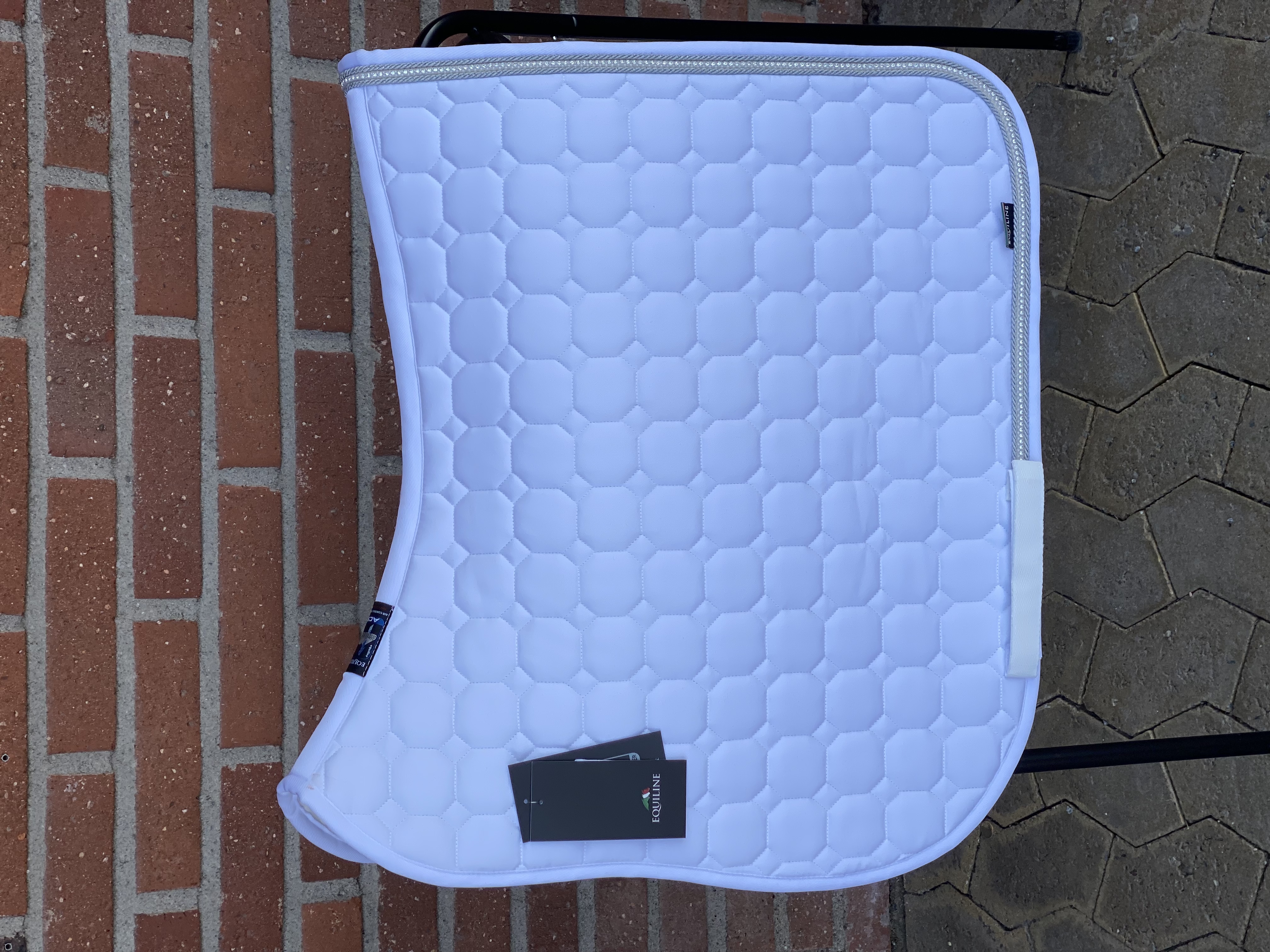 Equiline Octagon bling, 2 flätor