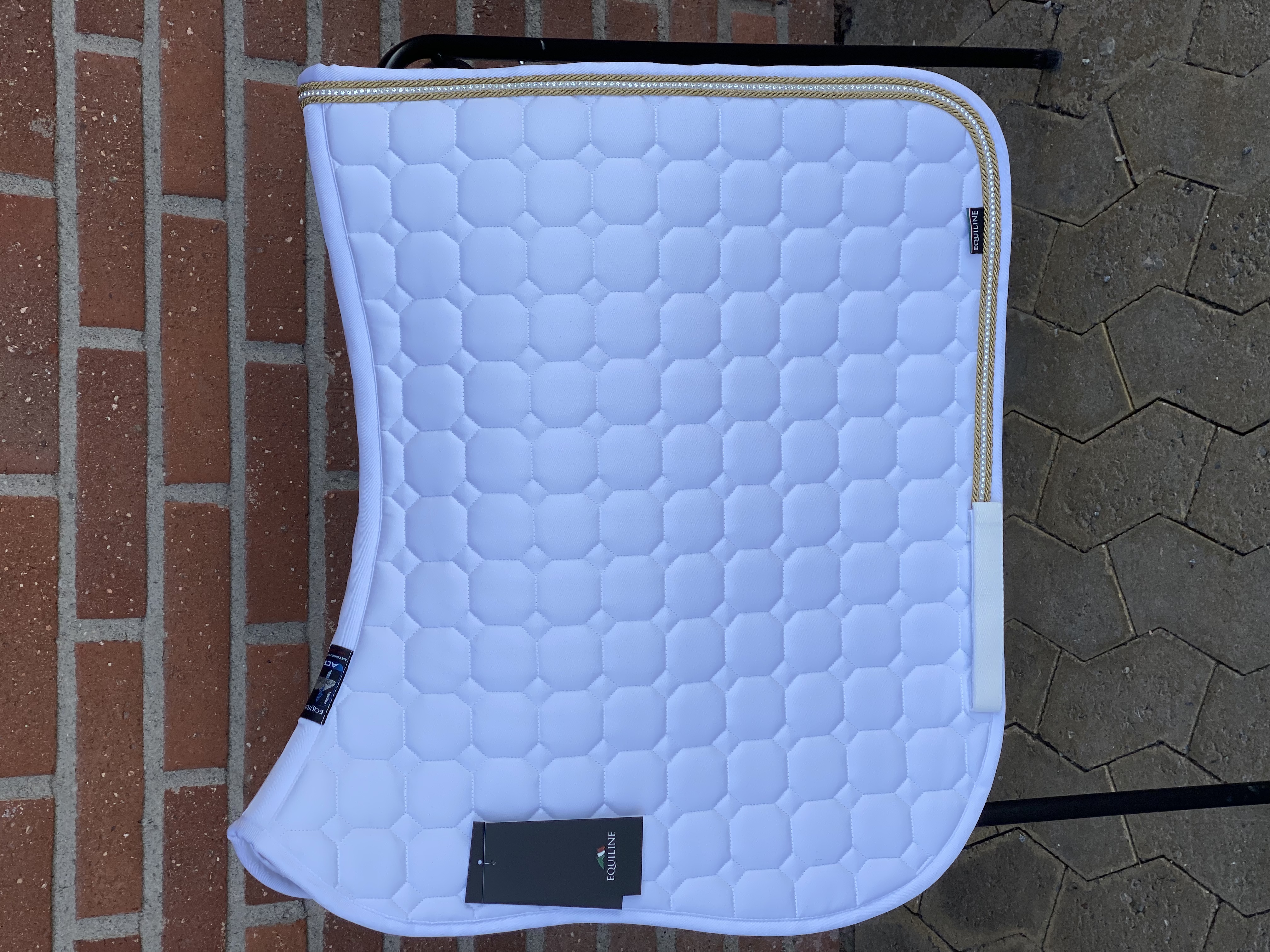 Equiline Octagon bling, 2 flätor