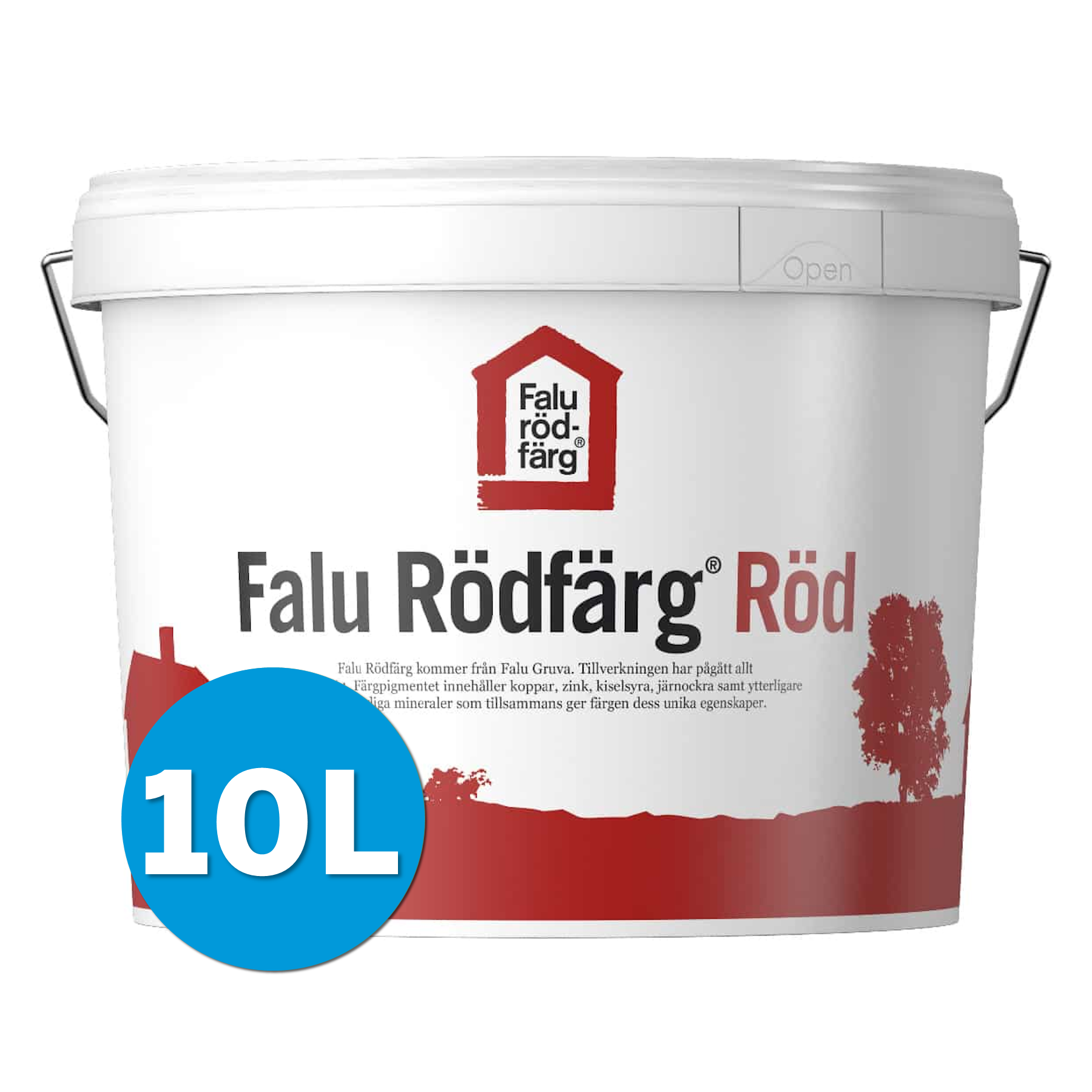 Falu Rödfärg Original Röd 10L