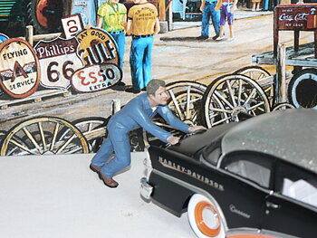 Figur Mechanic Darwin  1:24  American Diorama