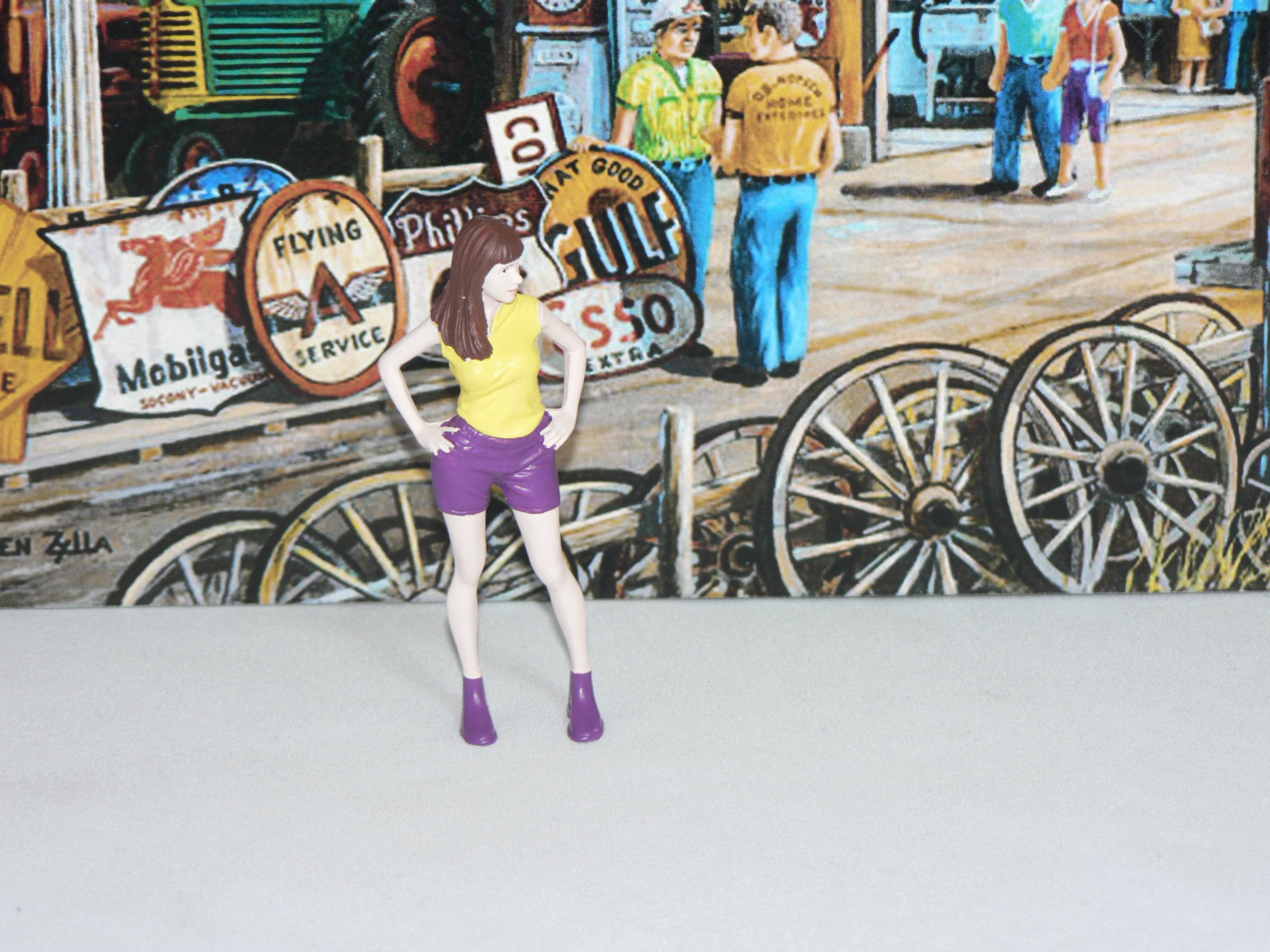 Figur Cara  1:24  American Diorama