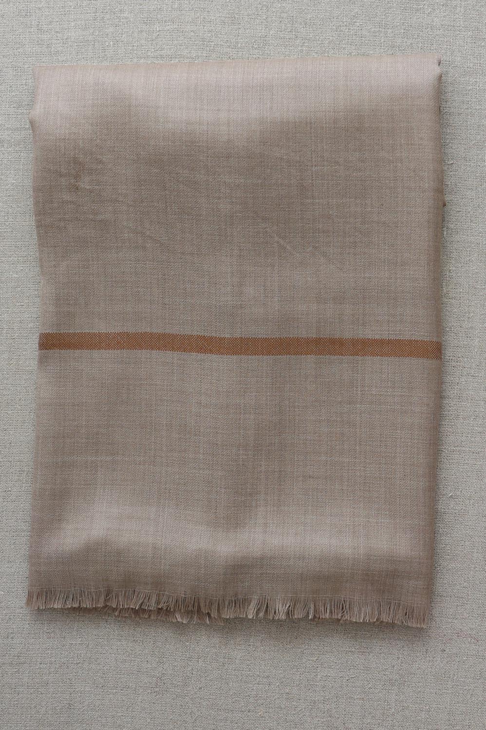 Sjalpläd Classic XL Natur/Terracotta