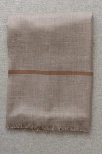 Sjalpläd Classic XL Natur/Terracotta