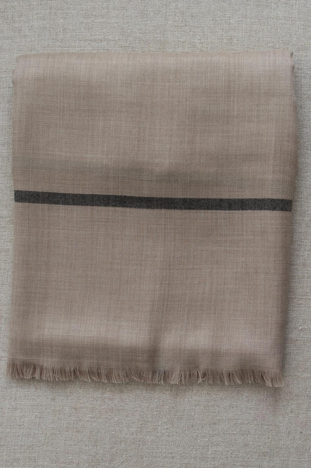 Sjalpläd Classic XL Natur/Svart