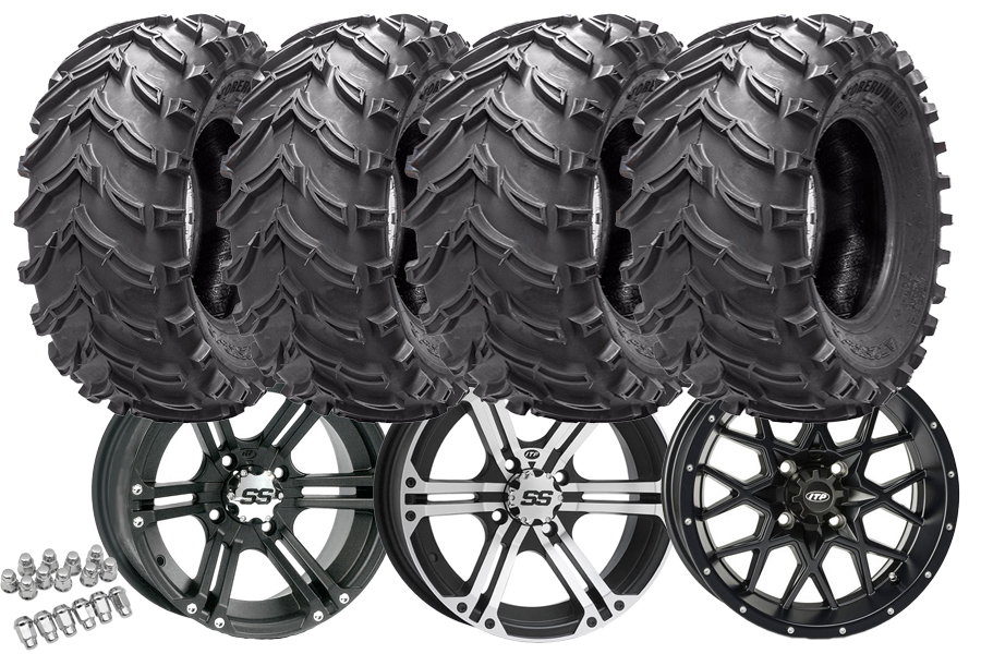 Hjulsats 12" Aluminiumfälg med Forerunner Mars 26"