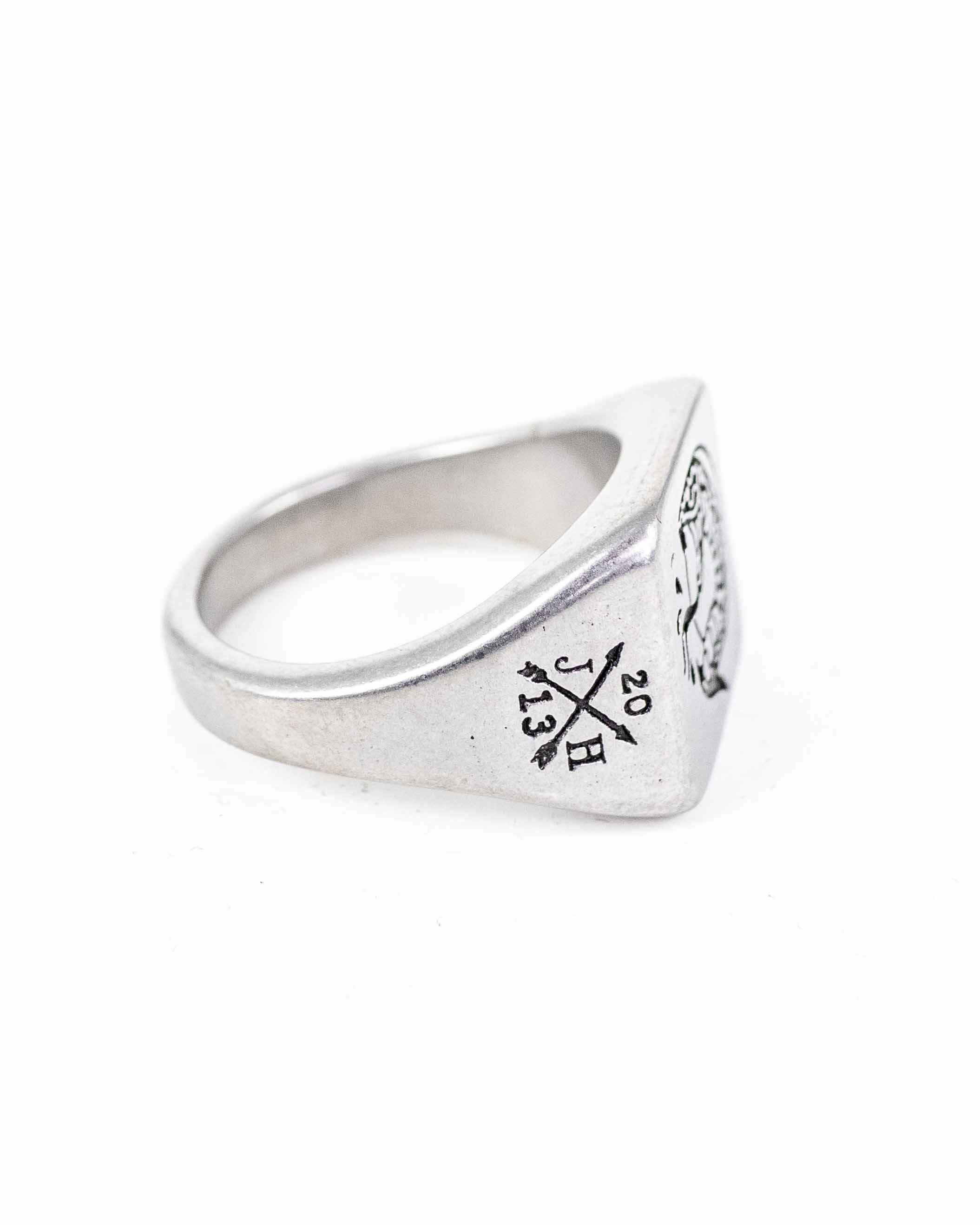 Jernhest - Alex Ring Silver - 3