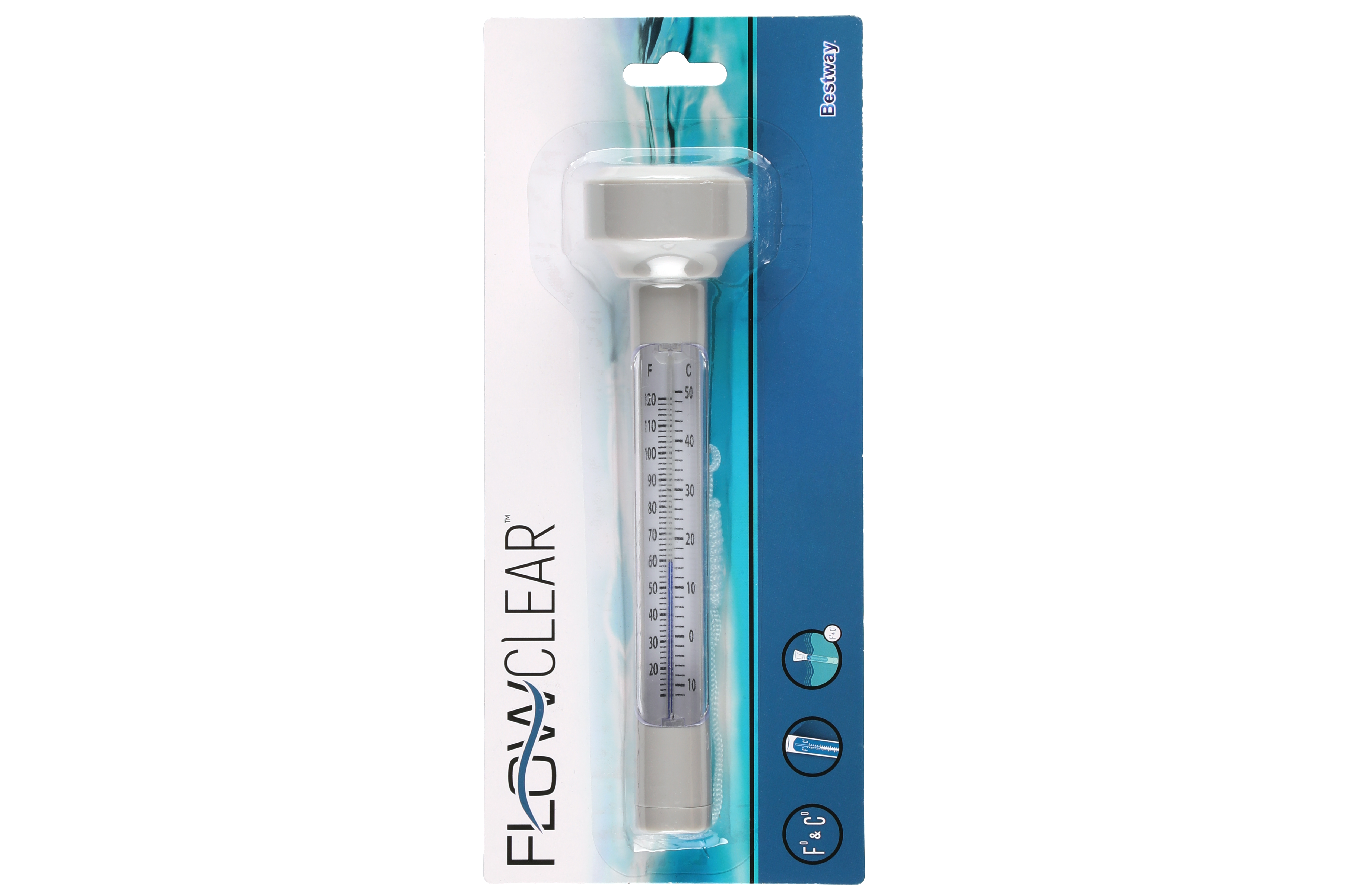 Bestway 58072 Flytande Pool termometer