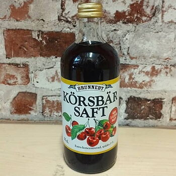 Körsbärssaft, Brunneby, 50cl