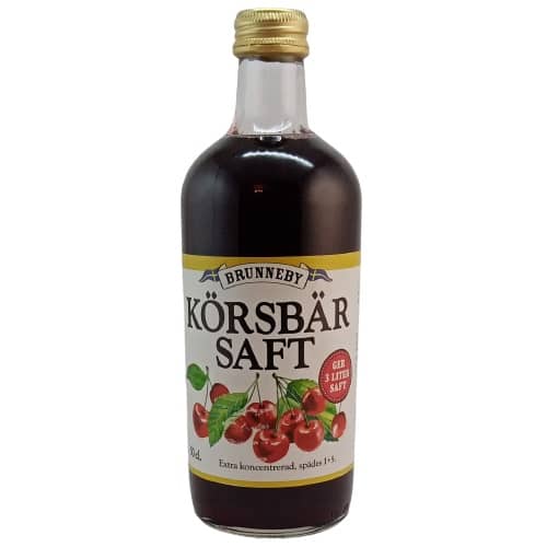 Körsbärssaft, Brunneby, 50cl - 3
