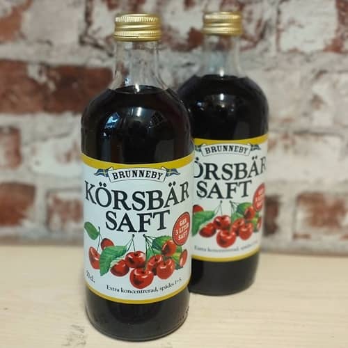 Körsbärssaft, Brunneby, 50cl - 2