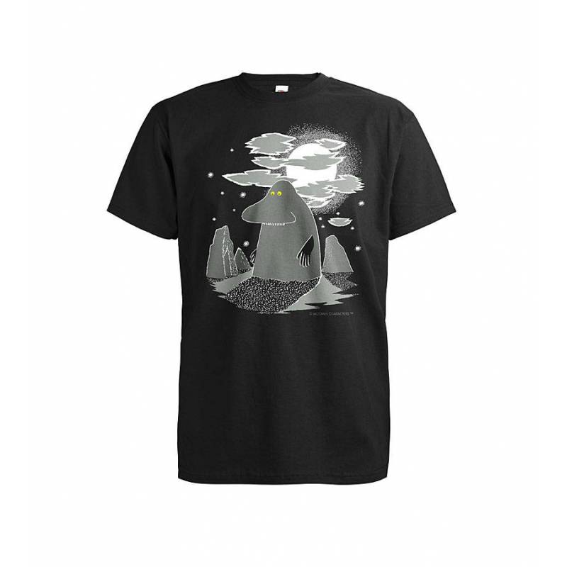 Mysbod.com - The shop for you who love Moomin! - Moomin T-Shirt - Groke (Adult sizes)