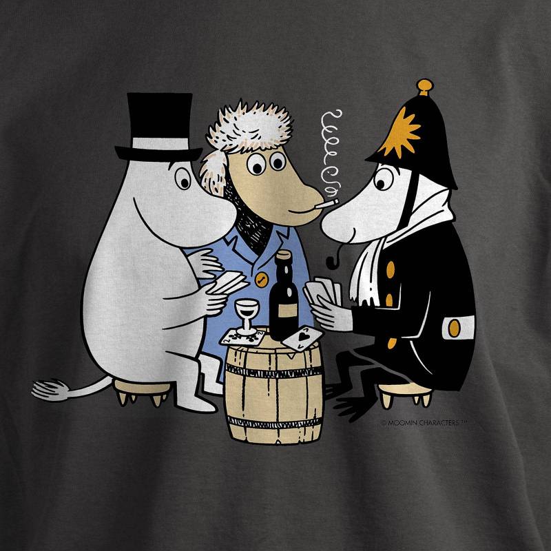 Mumin T-shirt - Kortspel (Vuxenstorlekar) - 2