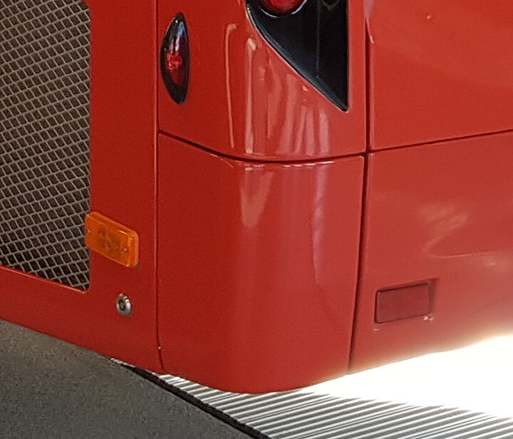Volvo 7900 Electric, Hörna bak vänster