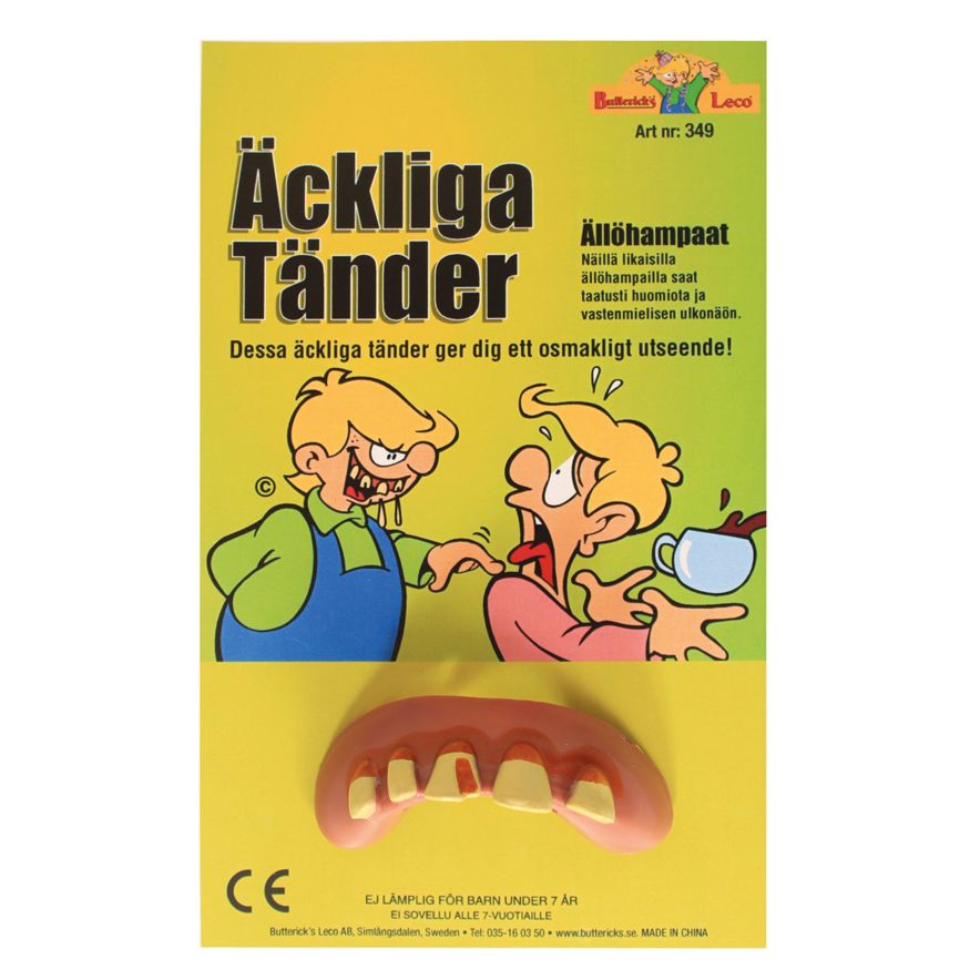 Buttericks Äckliga Tänder