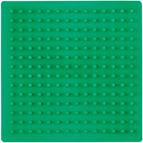 Hama Midi Liten Pärlplatta Grön Fyrkant, Liten