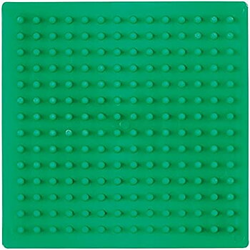 Hama Midi Liten Pärlplatta Grön Fyrkant, Liten