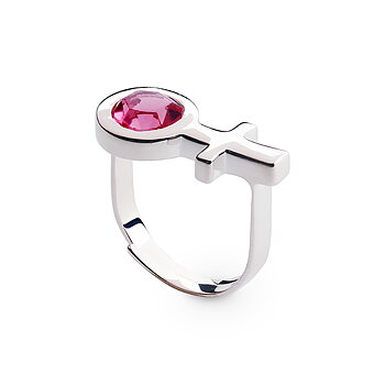 Future Is Female Fucsia Ring -SOLD OUT will be restocked end of June