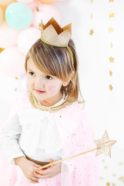 Prinsesscape Rosa Guld - 2