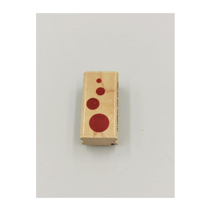 Hampton Art  Rubber Stamps Second Hand - Four Circles