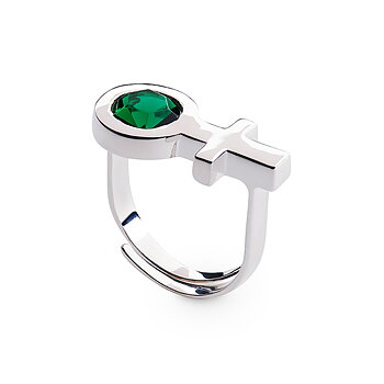 Future Is Female Jade Ring - Back in stock!