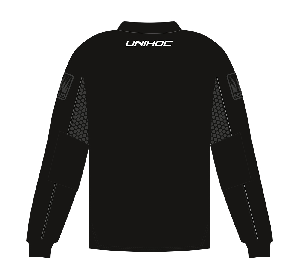 Unihoc Inferno Goalie Jersey all black - 2