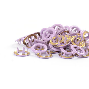 SNAP BUTTON -  LILAC