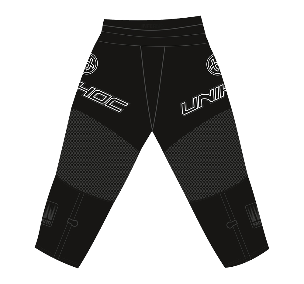 Unihoc Inferno Goalie Pants all black - 2