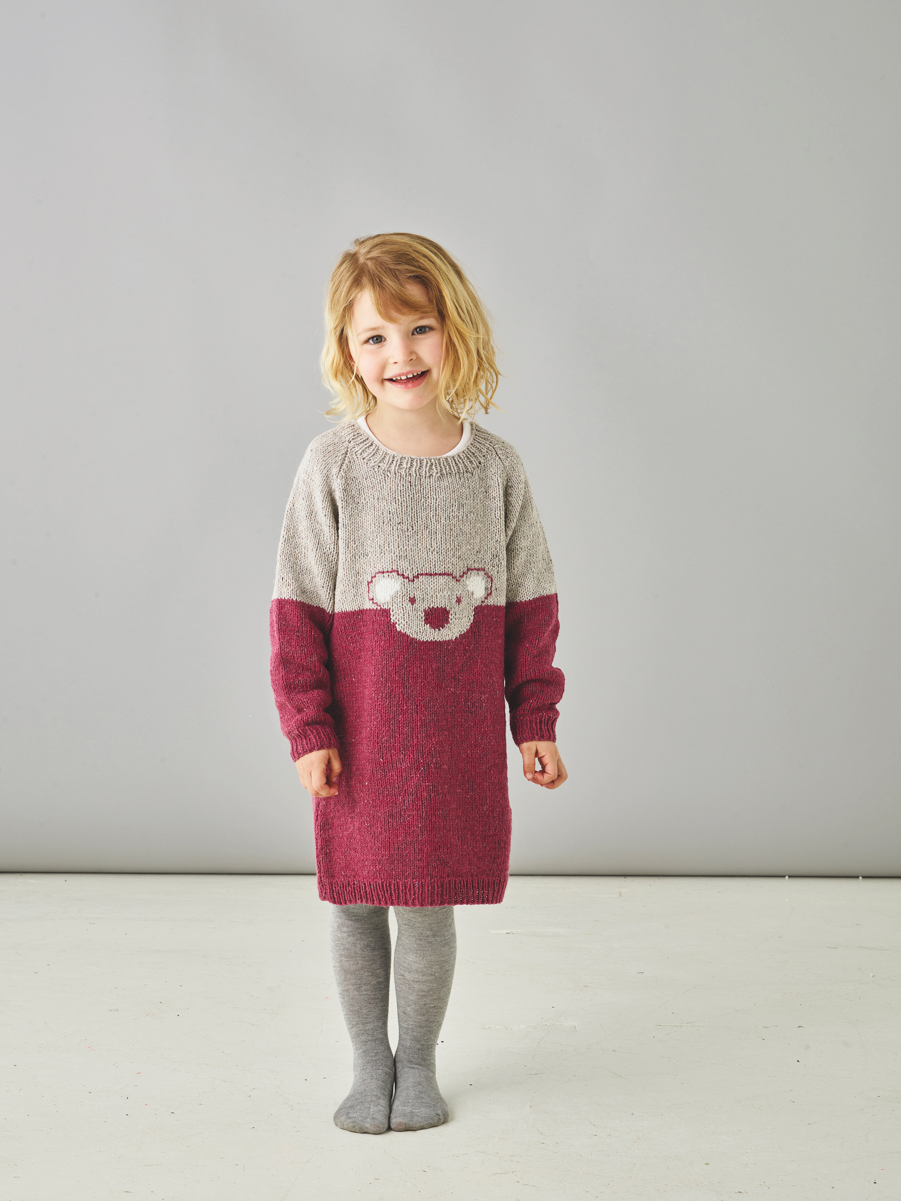 Raglanklänning med Koala - Luna by Permin