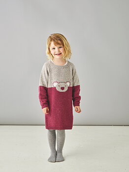 Raglanklänning med Koala - Luna by Permin