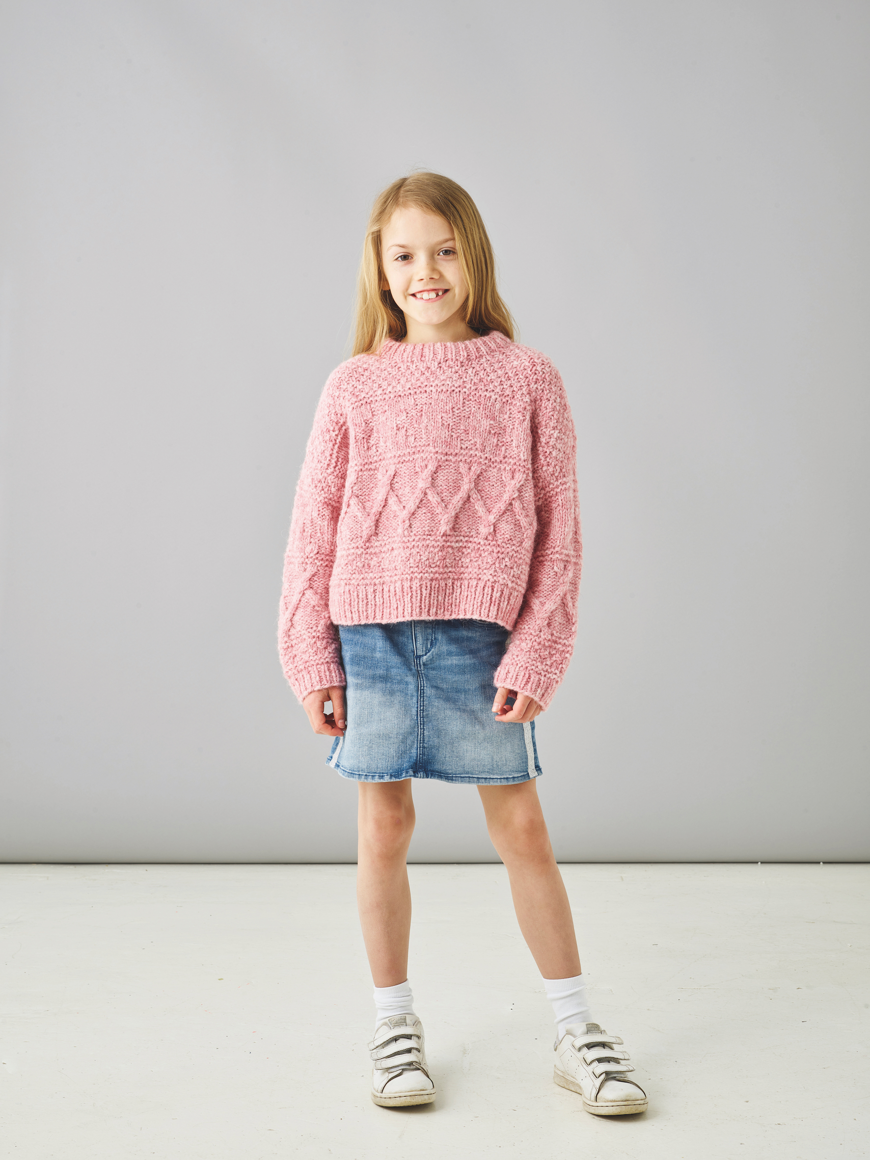 Oversize sweater med struktur - Alice by Permin