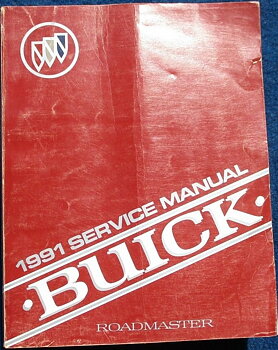 1991 Buick Roadmaster Estate Wagon Service Manual