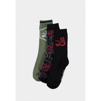 Dungeons & Dragons - Crew Socks (3Pack)