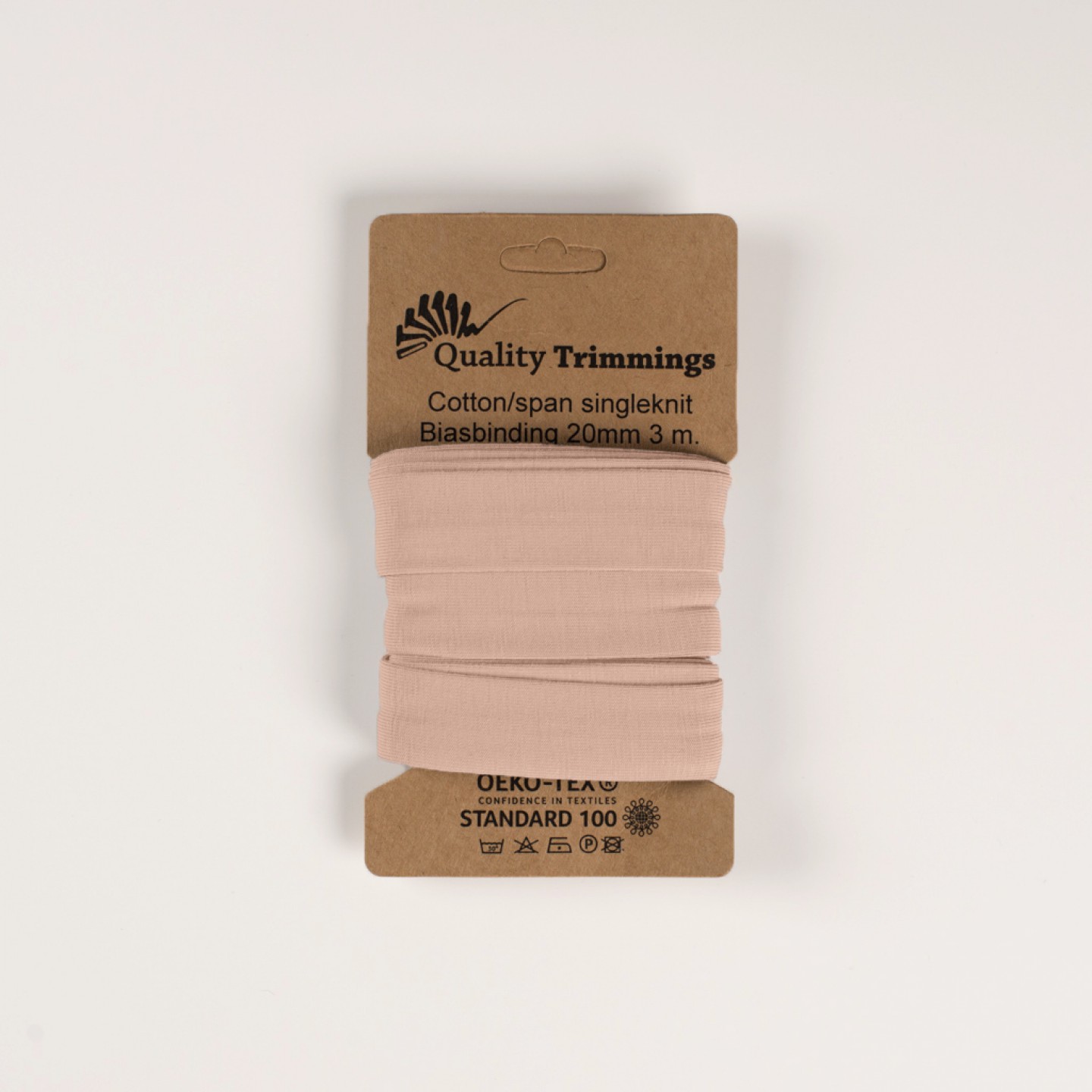 BIAS TAPE - PALE OLD PINK