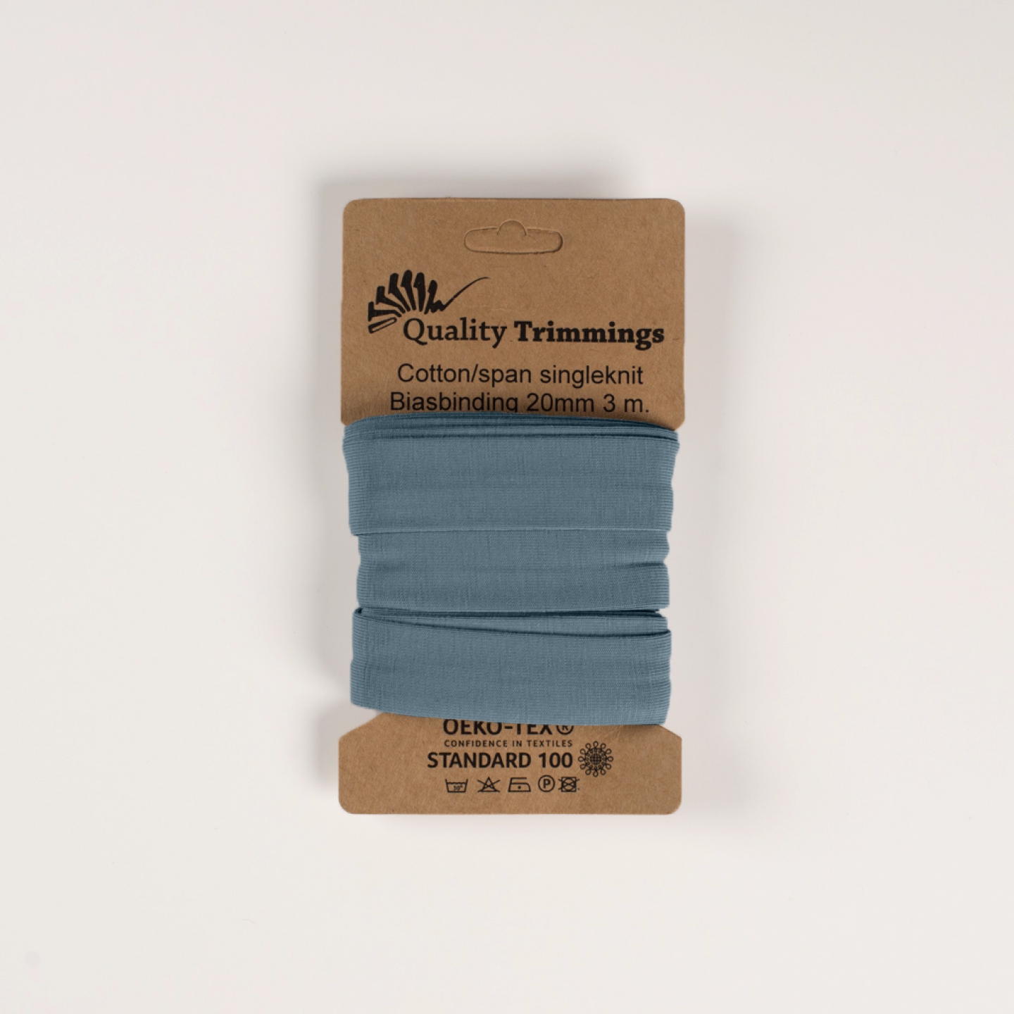 JERSEY SNEDSLÅ - DUSTY BLUE