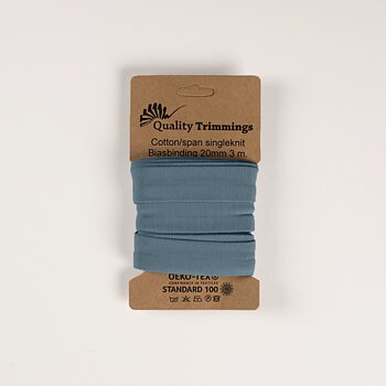 BIAS TAPE - DUSTY BLUE