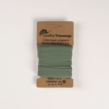 BIAS TAPE - DUSTY GREEN