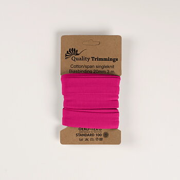 BIAS TAPE - DARK CERISE