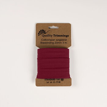 BIAS TAPE - MERLOT RED