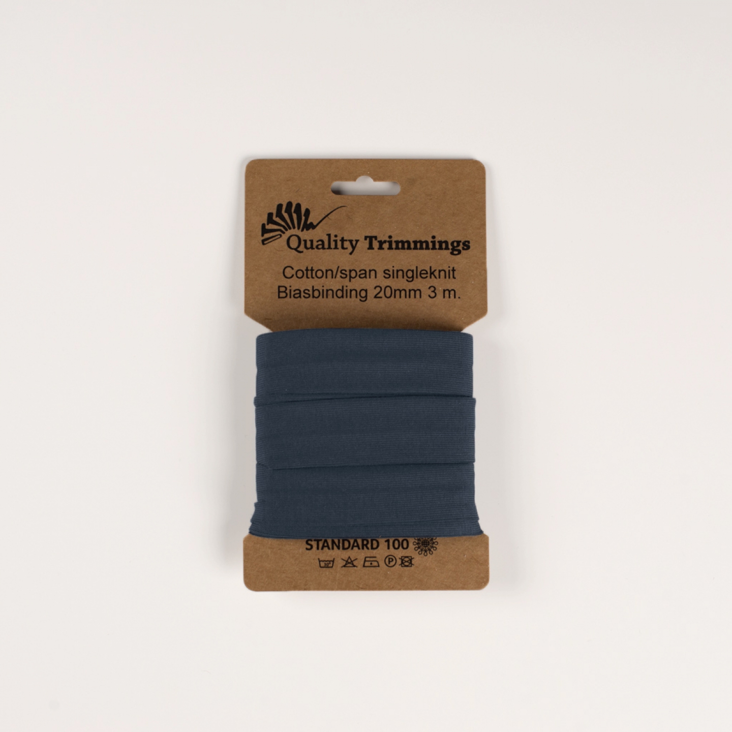 JERSEY SNEDSLÅ - JEANS BLUE