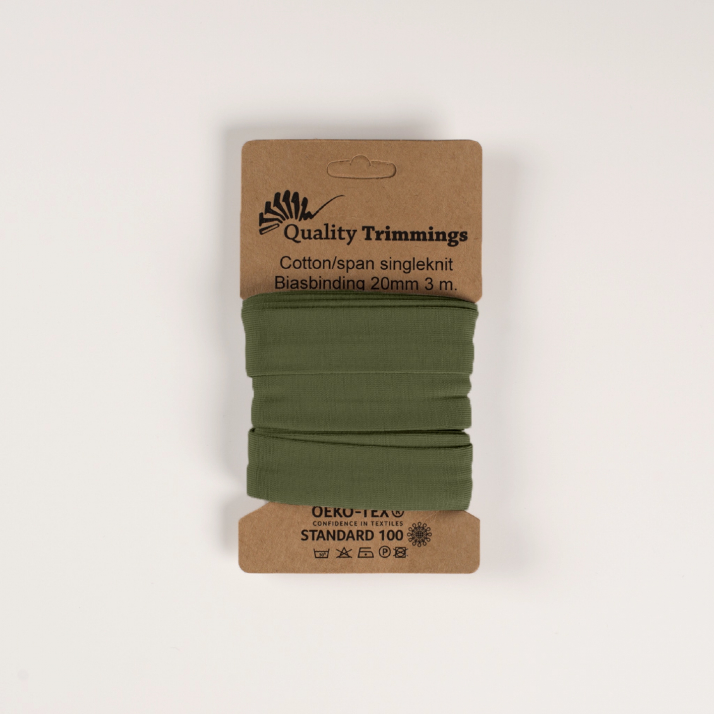 BIAS TAPE - LIGHT KHAKI